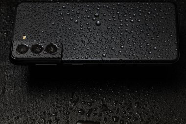 Seul, Güney Kore - 24 Nisan 2021 Samsung Galaksi S21 Hayalet Galaksisi