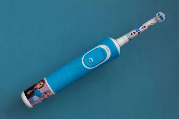 Frankfurt Germany May 2021 Braun Oral Rechargeable Toothbrush Kids Years — Stock Photo, Image