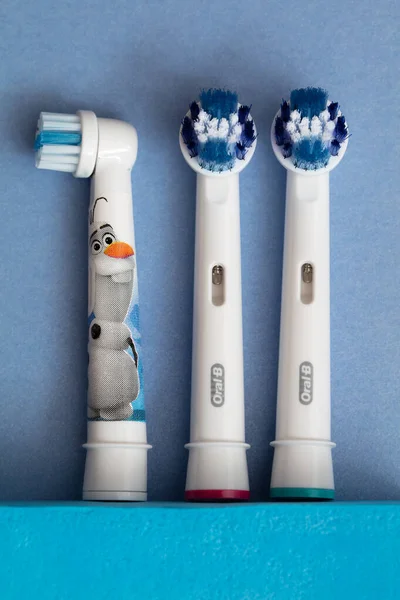 Frankfurt Germany May 2021 Oral Electric Toothbrush Replacement Brush Heads — Stock Photo, Image