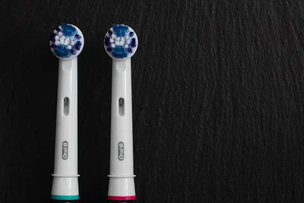 Frankfurt Germany May 2021 Oral Electric Toothbrush Replacement Brush Heads — Stock Photo, Image