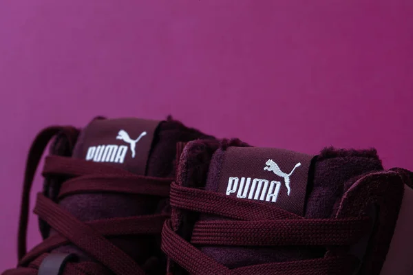 Herzogenaurach Deutschland Mai 2021 Vineyard Wine Puma Vikky Mid Fur — Stockfoto