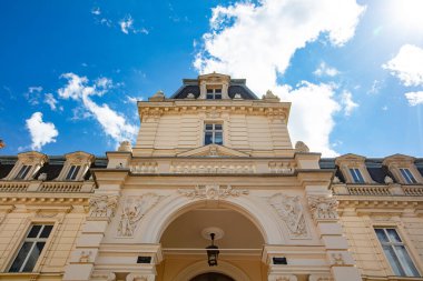 Lviv, Ukrayna - 6 Mayıs 2021: Lviv, Potocki Sarayı