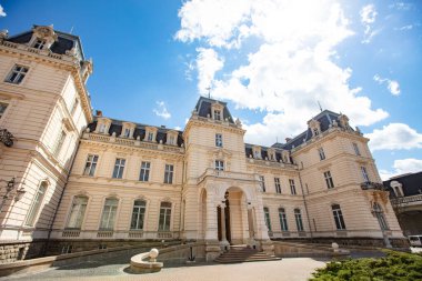 Lviv, Ukrayna - 6 Mayıs 2021: Lviv, Potocki Sarayı