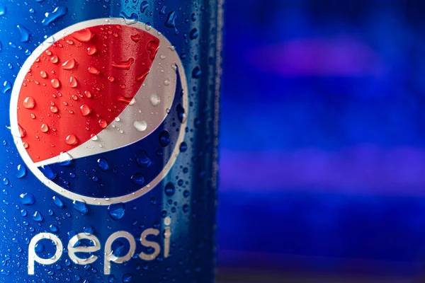 North Carolina Usa Maj 2021 Kan Kolsyrad Läsk Pepsi — Stockfoto
