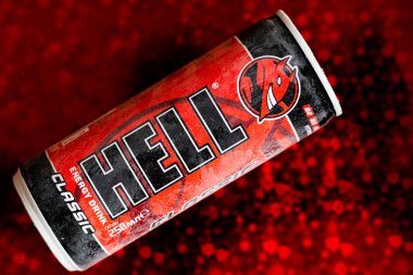  Hell Energy İçecek, Avrupa ve Asya 'da başta dağıtılan popüler enerji içeceği markası.