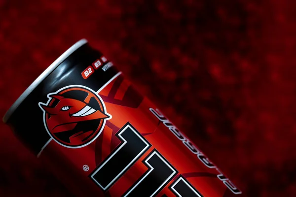 Hell Energy Drink Populair Merk Van Energiedranken Voornamelijk Verspreid Europa — Stockfoto