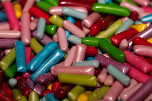 Kolorowe Galaretki Cukierki Teksturowane Tło — Zdjęcie stockowe