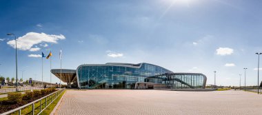 LVIV, UKRAINE - MAY 20, 2017: Lviv Danylo Halytskyi International Airport