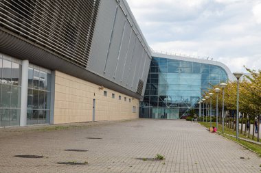 Lviv, Ukraine - May 12, 2019: Lviv Danylo Halytskyi International Airport