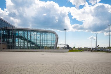 Lviv, Ukraine - May 12, 2019: Lviv Danylo Halytskyi International Airport