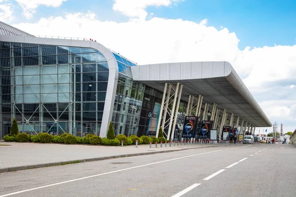 Lviv Ukraine May 2019 Lviv Danylo Halytskyi International Airport — Foto de Stock