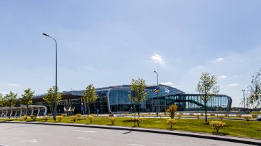 LVIV, UKRAINE - MAY 20, 2017: Lviv Danylo Halytskyi International Airport