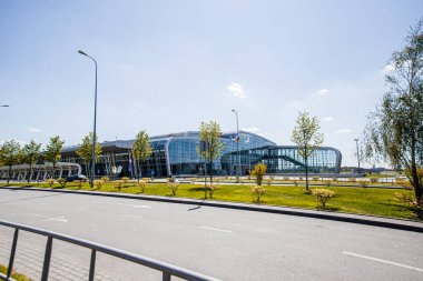 LVIV, UKRAINE - MAY 20, 2017: Lviv Danylo Halytskyi International Airport