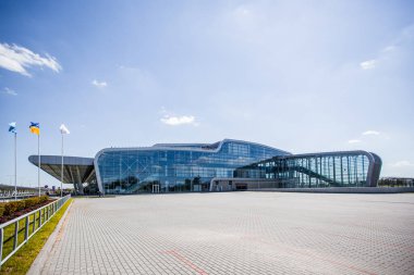 LVIV, UKRAINE - MAY 20, 2017: Lviv Danylo Halytskyi International Airport