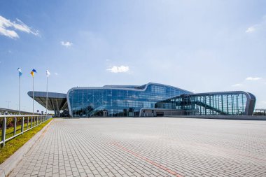 LVIV, UKRAINE - MAY 20, 2017: Lviv Danylo Halytskyi International Airport