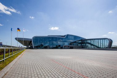 LVIV, UKRAINE - MAY 20, 2017: Lviv Danylo Halytskyi International Airport