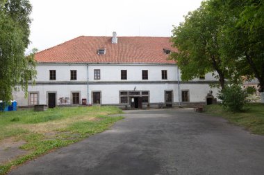 Dubno, Ukrayna - 7 Haziran 2021 Dubno Kalesi