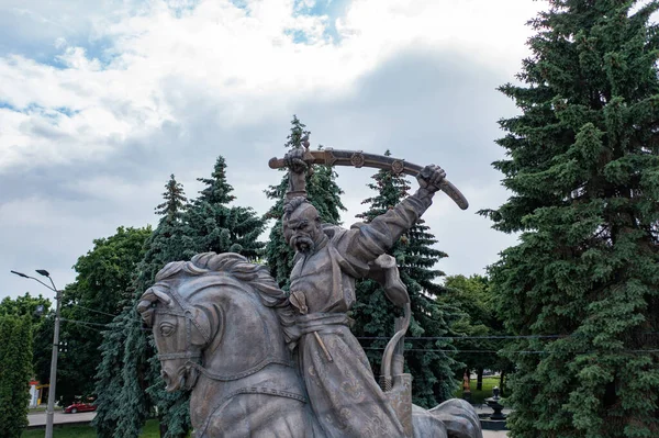 Dubno Ukrajina Června 2021 Památník Tarase Bulby Bojovníkům Nezávislost Ukrajiny — Stock fotografie