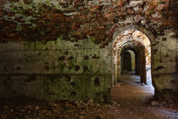 Abandoned Military Tarakaniv Fort Dubno Fort New Dubno Fortress Defensive — Stock Photo, Image