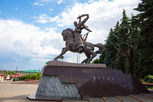 Dubno Ukraine June 2021 Monument Taras Bulba Fighters Independence Ukraine — Stock Photo, Image