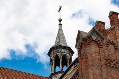 Stoyaniv, Ukrayna - 4 Haziran 2021: Stoyaniv, Ukrayna 'da İsa' nın Kutsal Kalbi Katolik Kilisesi