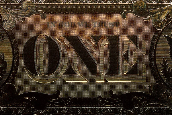 Golden Dollar Banknote Design Purpose — Φωτογραφία Αρχείου