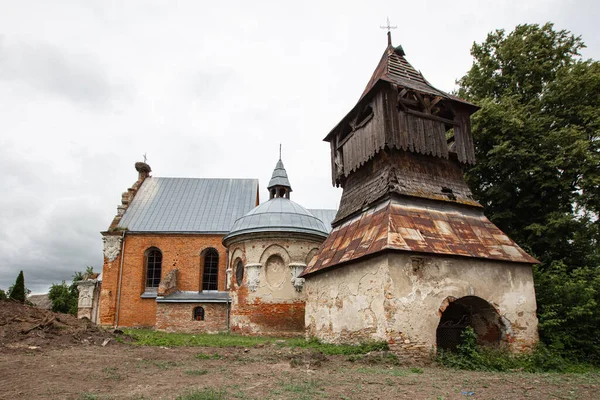 Kirche Des Heiligen Erzengels Michael Stara Sil Gebiet Lviv Ukraine — Stockfoto