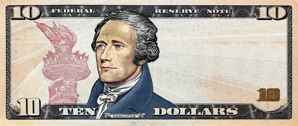 Dollar Bill Empty Middle Area — Stock Photo, Image