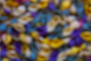 Renkli konchiglie makarna arkaplanının kapanışı