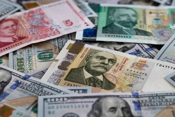 Bulgar Leva, Euro ve ABD Doları Banknotları Bulgaristan, Avrupa Birliği ve ABD