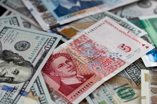 Bulgar Leva, Euro ve ABD Doları Banknotları Bulgaristan, Avrupa Birliği ve ABD