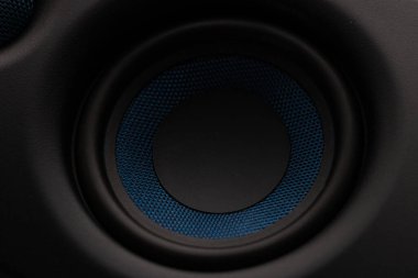 Ses Hoparlörünü Kapat ya da Mavi Izgara Ayrıntılı Woofer Konisi
