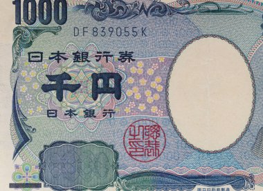 Japon 1000 Yen Para Birimi Değerinin Başlığı