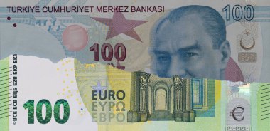 Euro Para Birimi Üzerine Türk Lira Banknotu Yıkıldı
