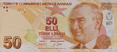 Eski Seriler Atatrk Elli Türk Lirası Not
