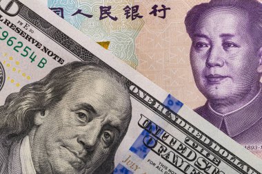 Dollar Yuan Yakın Çekim Ticaret Savaş Kavramı