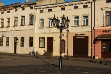 Zhovkva, Ukrayna - 26 Eylül 2025: Zhovkva Pazar Meydanı