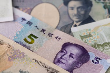 Asya Banknotları Japon Yen ve Çin Yuan