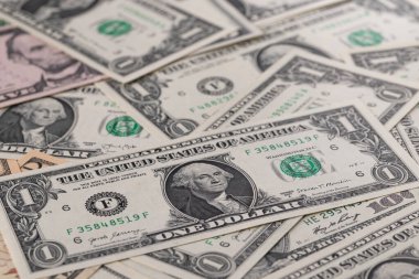 ABD Doları Banknotları Yüzeye Dağıldı