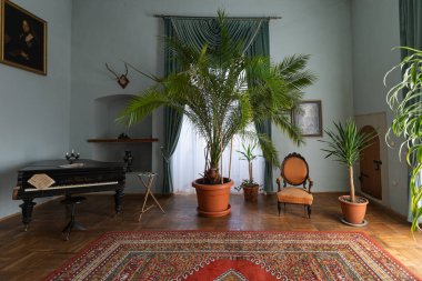 Zolochiv, Ukrayna - 27 Eylül 2025: Zolochiv Kalesinin İçi