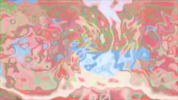Buigen pastel kleur kabbelende achtergrond textuur — Stockvideo