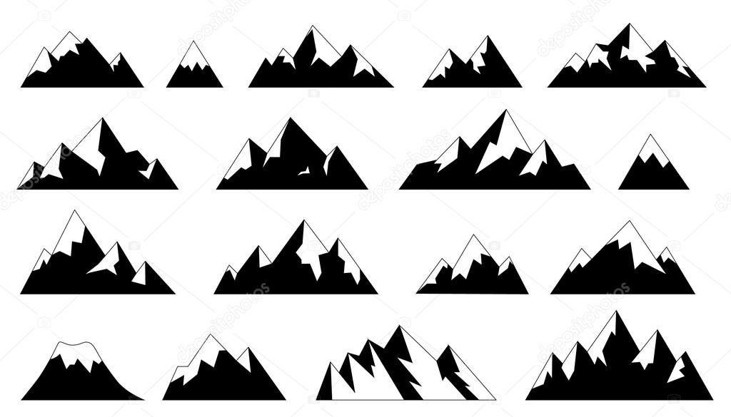Free Free 137 Simple Mountain Range Svg SVG PNG EPS DXF File