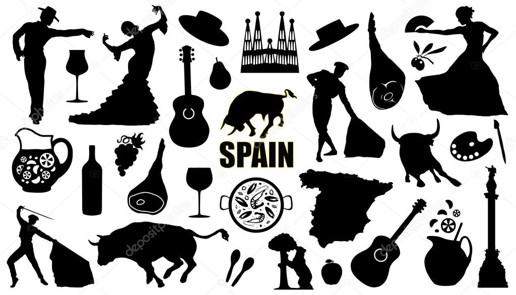 spain silhouettes