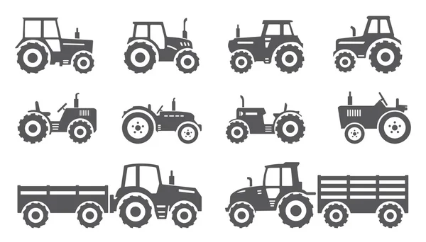 Tractores — Archivo Imágenes Vectoriales