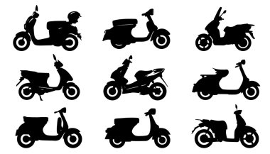 Motosiklet siluetleri