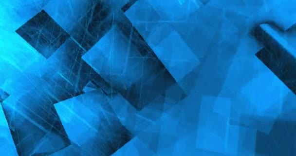 Adstract 3d Formas Geométricas Em Movimento Plano De Fundo Loop