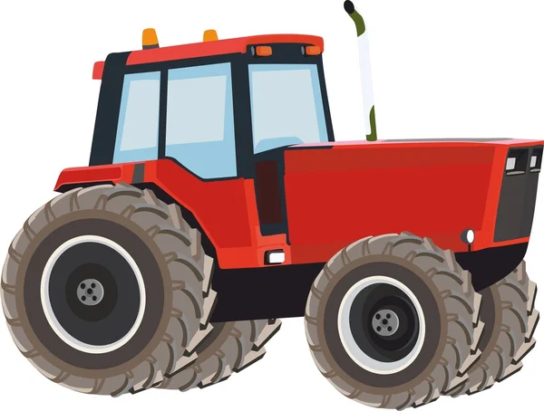 Tracteur — Image vectorielle