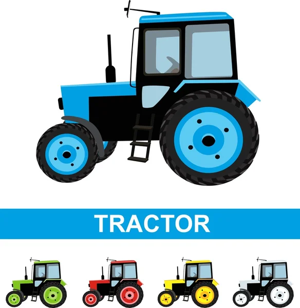 Tractor — Vector de stock