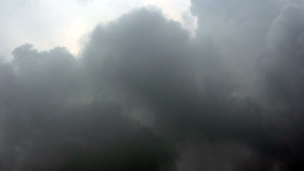 多云的天空，时间流逝 — 图库视频影像