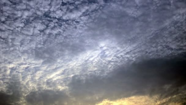 Cloudy sky, time lapse — Stock Video